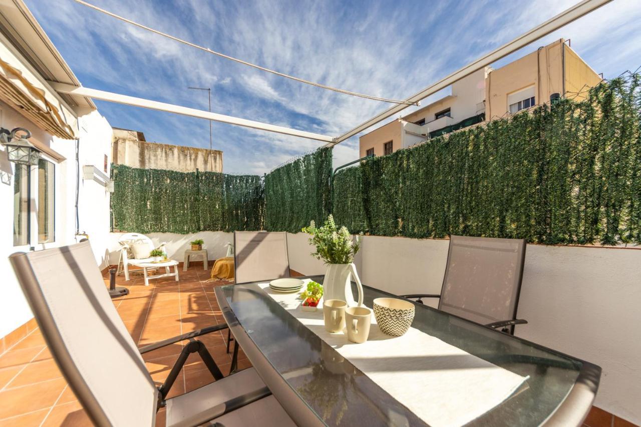 Ferienwohnung Wooow!!! Atic Centric Amb Terrassa Tarragona Exterior foto