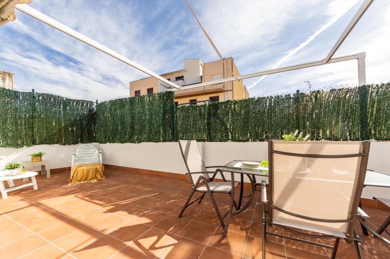 Ferienwohnung Wooow!!! Atic Centric Amb Terrassa Tarragona Exterior foto